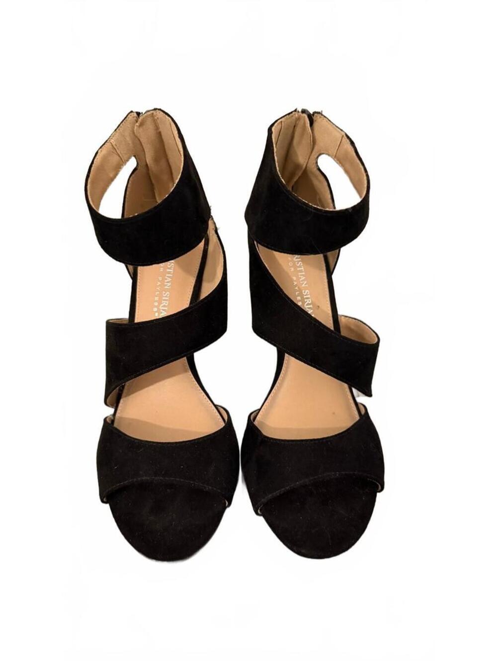 Christian Siriano women's size 8 Black Heel cocktail party